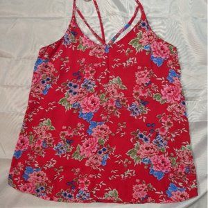 No Boundaries Floral Tank Top Size Small Junior